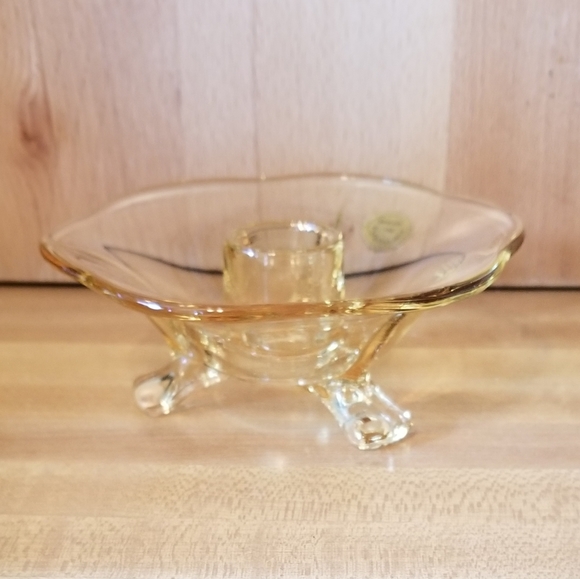 đź’–đź’–Fenton Topaz Candle Holder